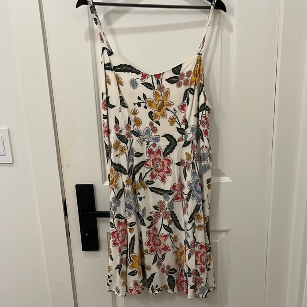 Floral Spaghetti Strap Dress
